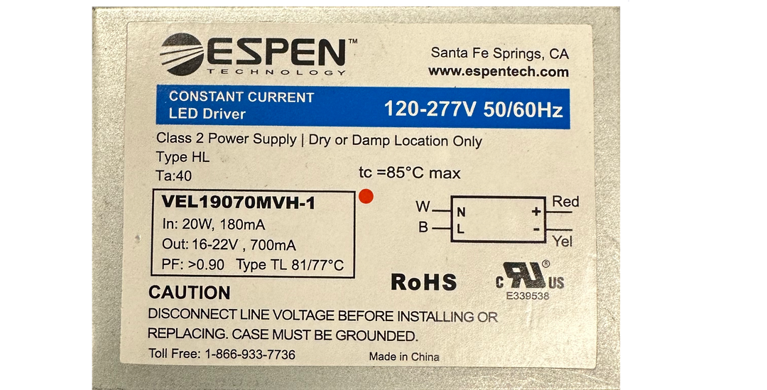 E197709 Led LED Drivers – Evergreen Lighting Parts Center